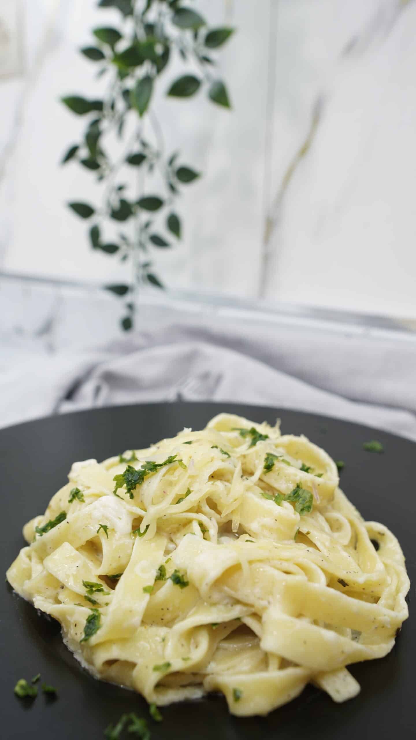 One-Pot Garlic Parmesan Pasta (Final Dish)