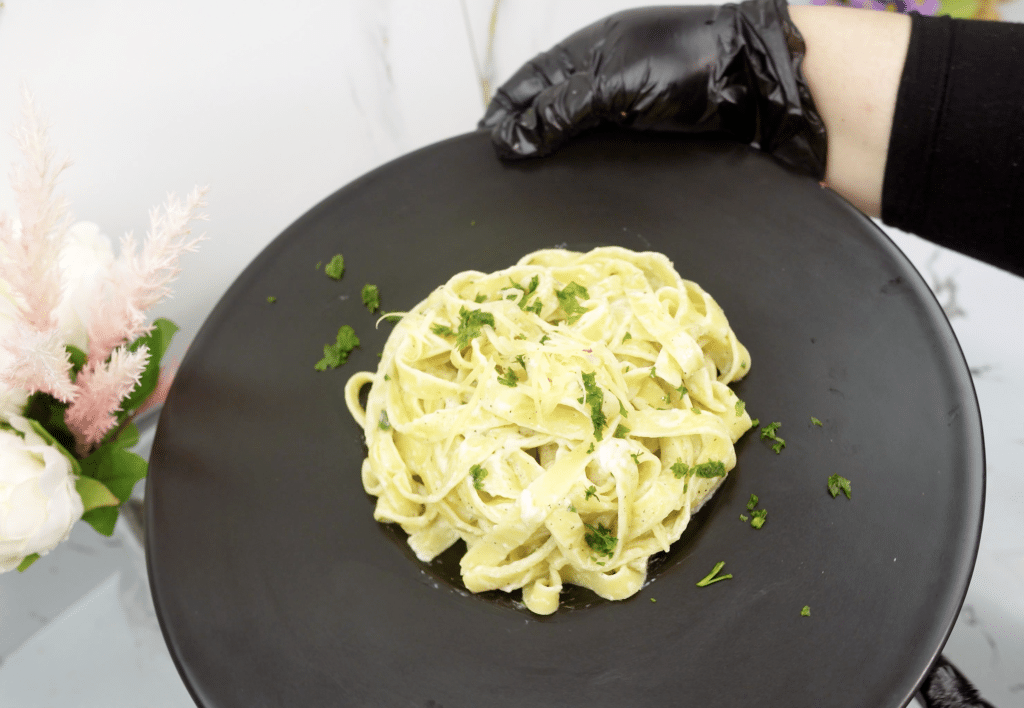 Step 4 – Serve and Garnish