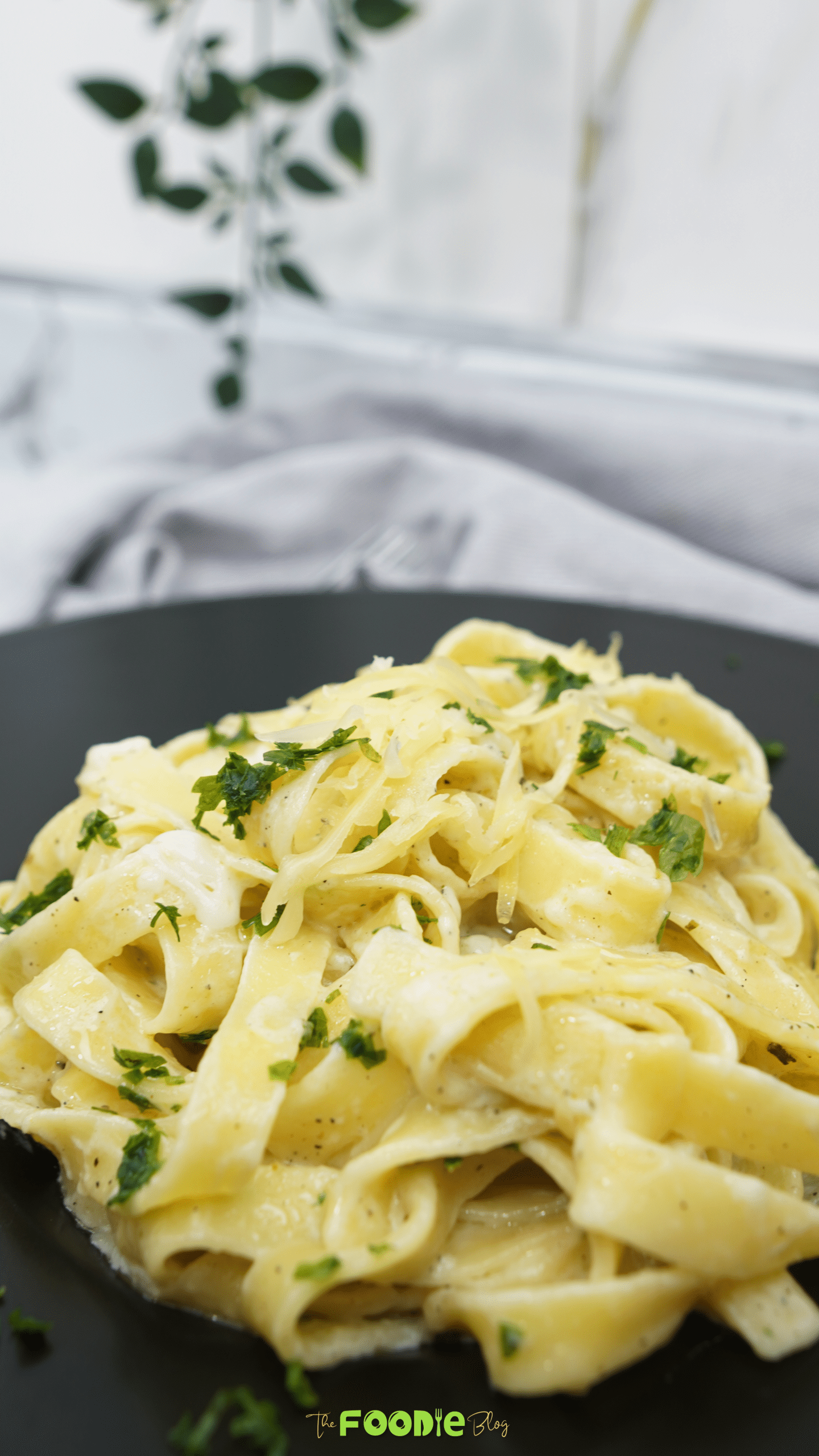 One-Pot Garlic Parmesan Pasta (Final Dish)